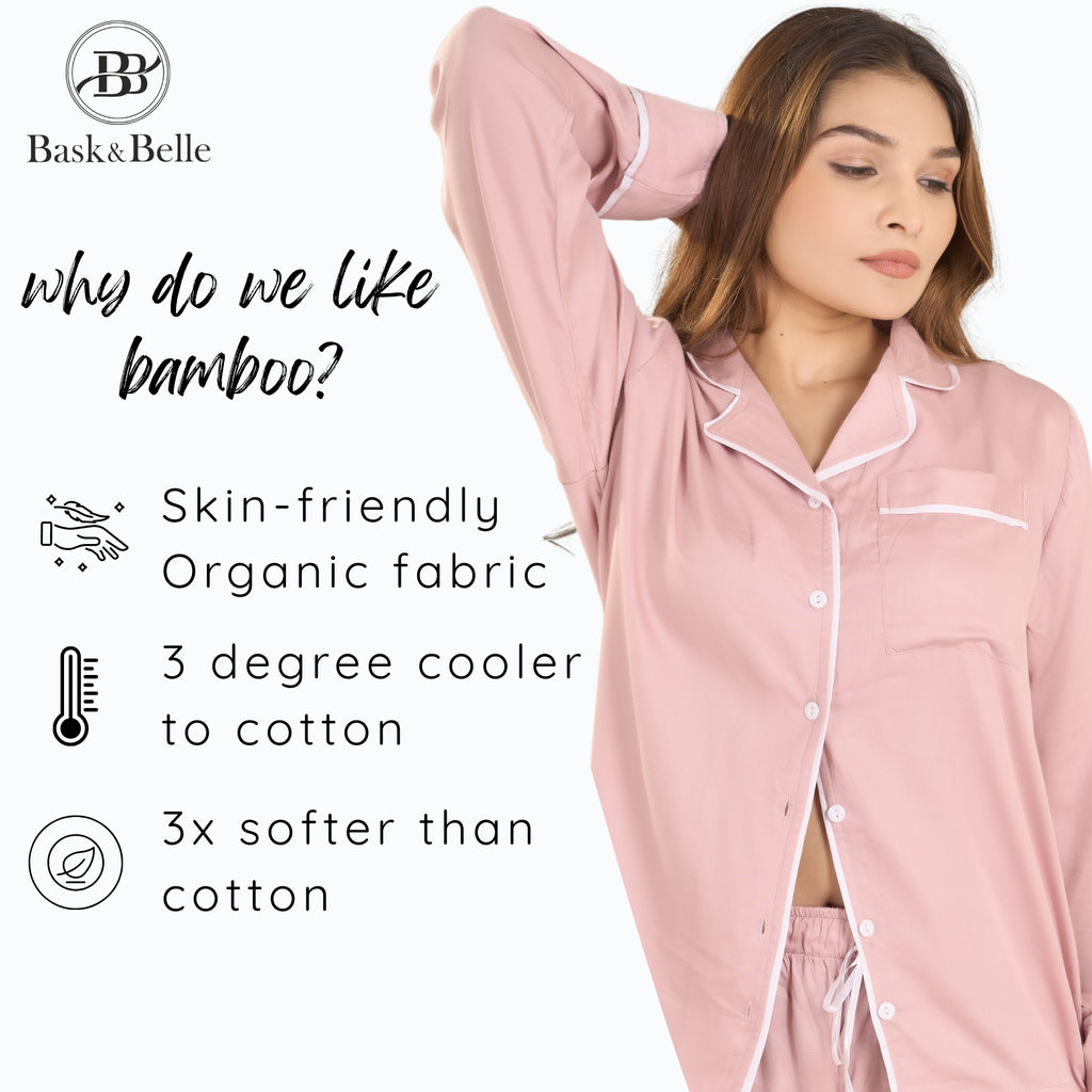 Bamboo Calm Night Suit | Beauty Bush