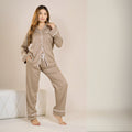 Bamboo Calm Night Suit | Olive Wood